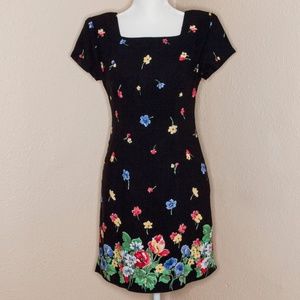 Jessica Howard Flower Print Dress